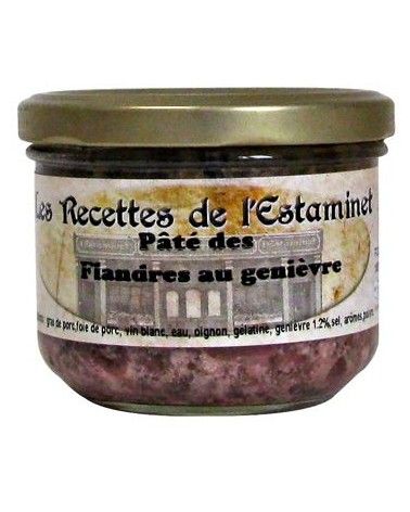 Terrine des Flandres au genièvre 180g