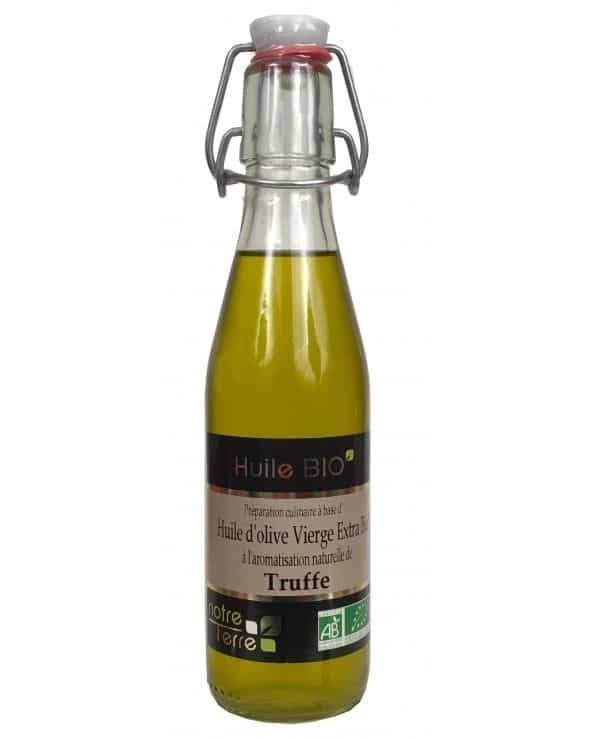 Huile d'olive saveur truffe bio, 25cl