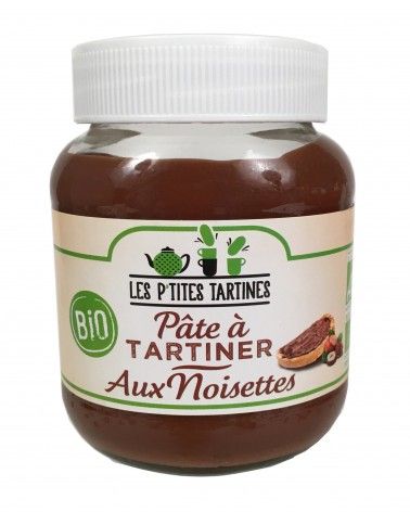 Pâte à tartiner aux noisettes Bio