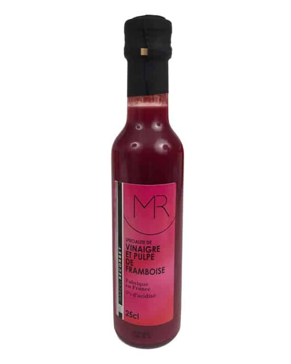 Vinaigre à la pulpe de framboise 25cl