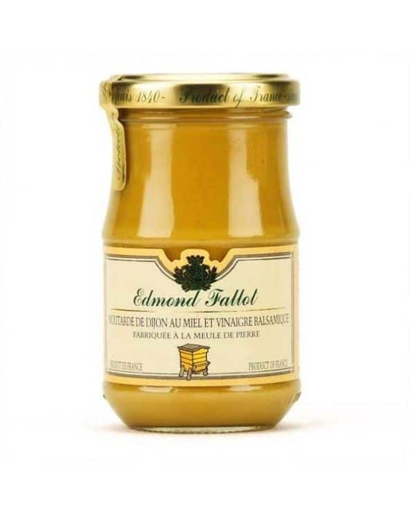 Moutarde de Dijon au miel et vinaigre balsamique 210g