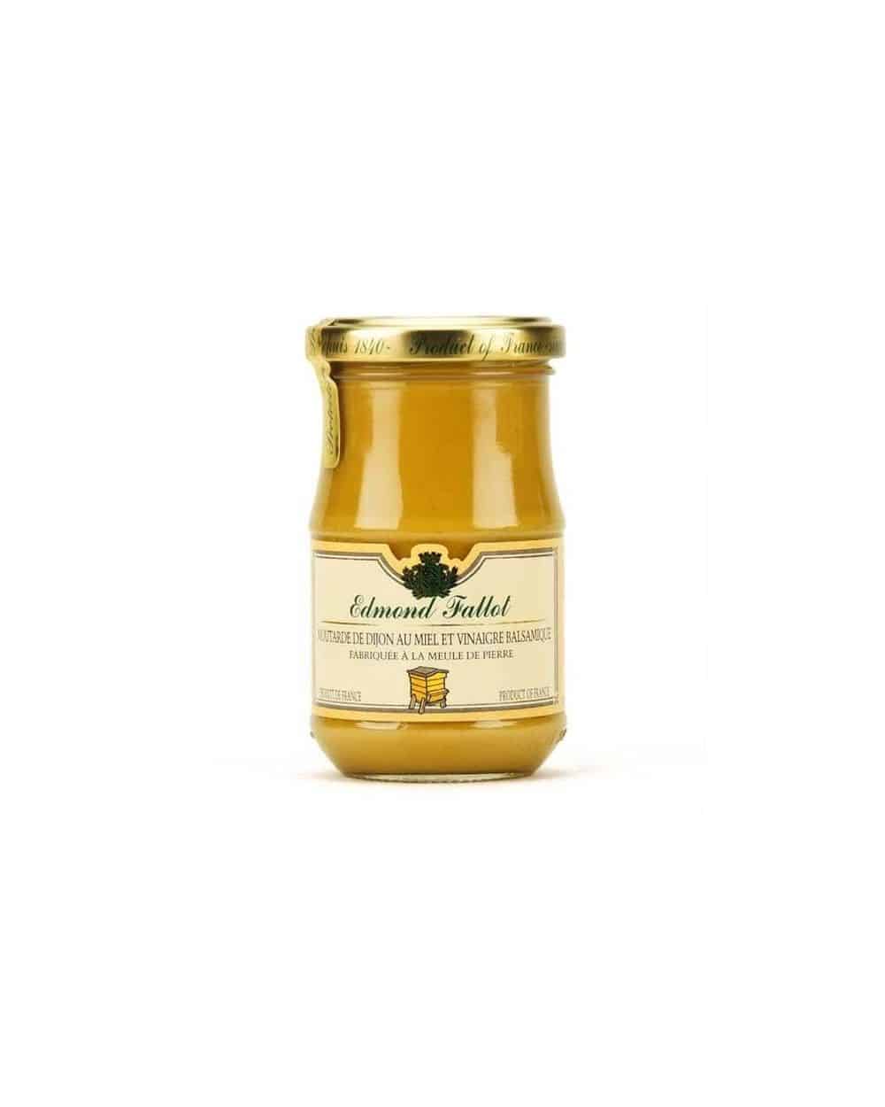 Moutarde de Dijon au miel et vinaigre balsamique 210g