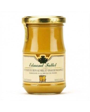 Moutarde de Dijon au miel et vinaigre balsamique 210g