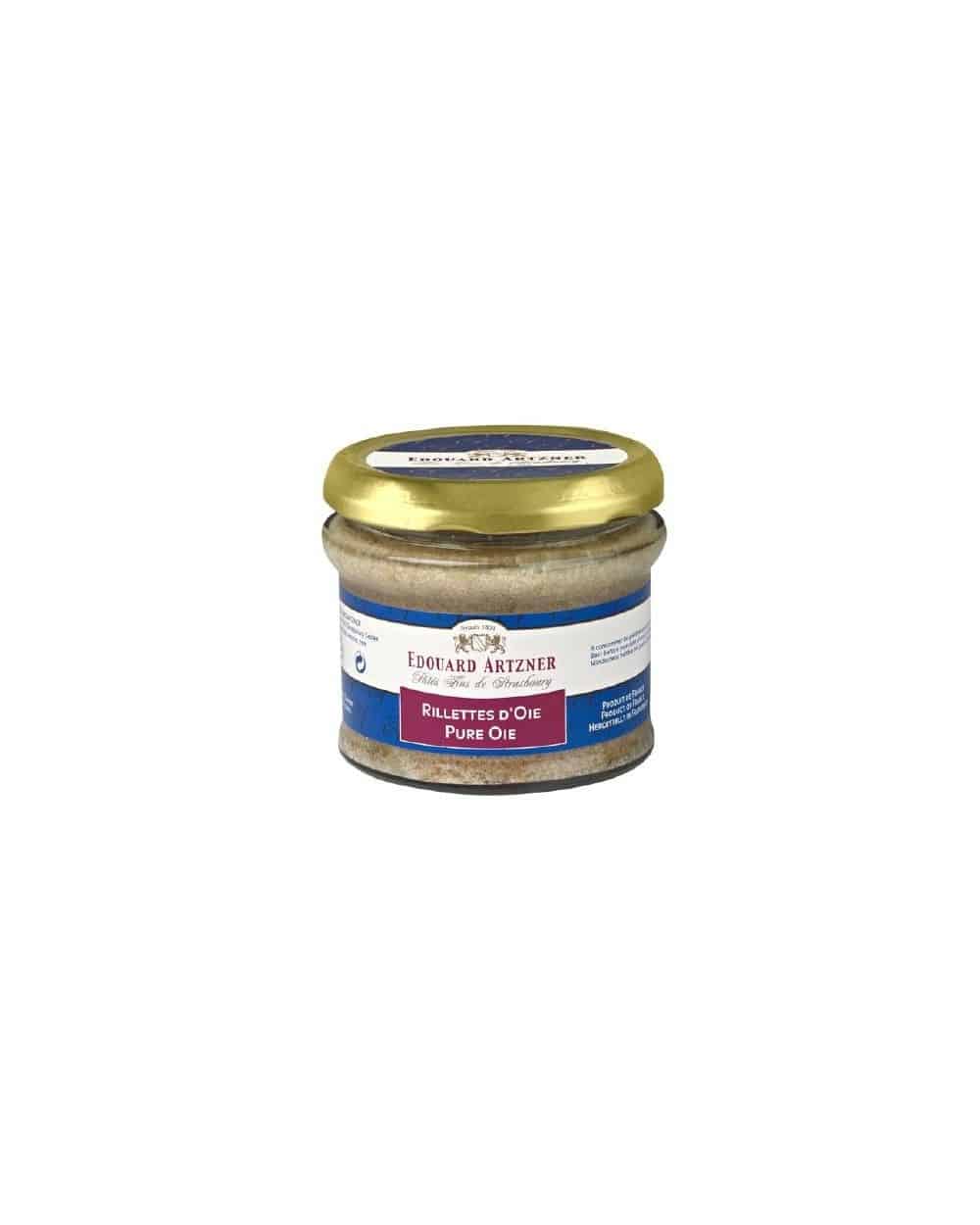 Rillettes d'oie pure oie 170g