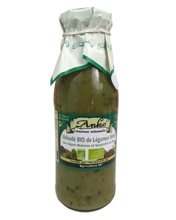 Velouté de légumes verts aux algues Bio 500ml