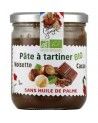 Pâte à tartiner noisette cacao Bio 150g