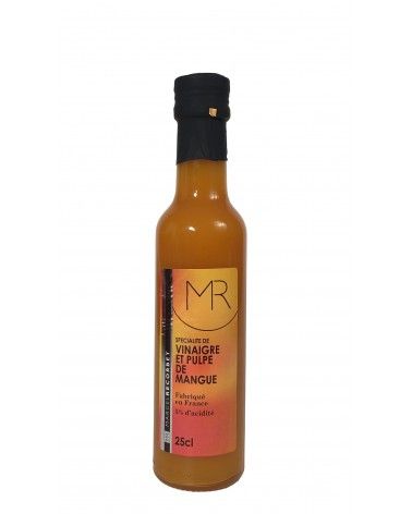 Vinaigre à la pulpe de mangue 25cl