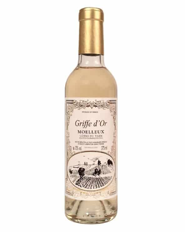 Vin blanc moelleux calèche de Villaudric Comté Tolosan A.O.P. 37,5cl