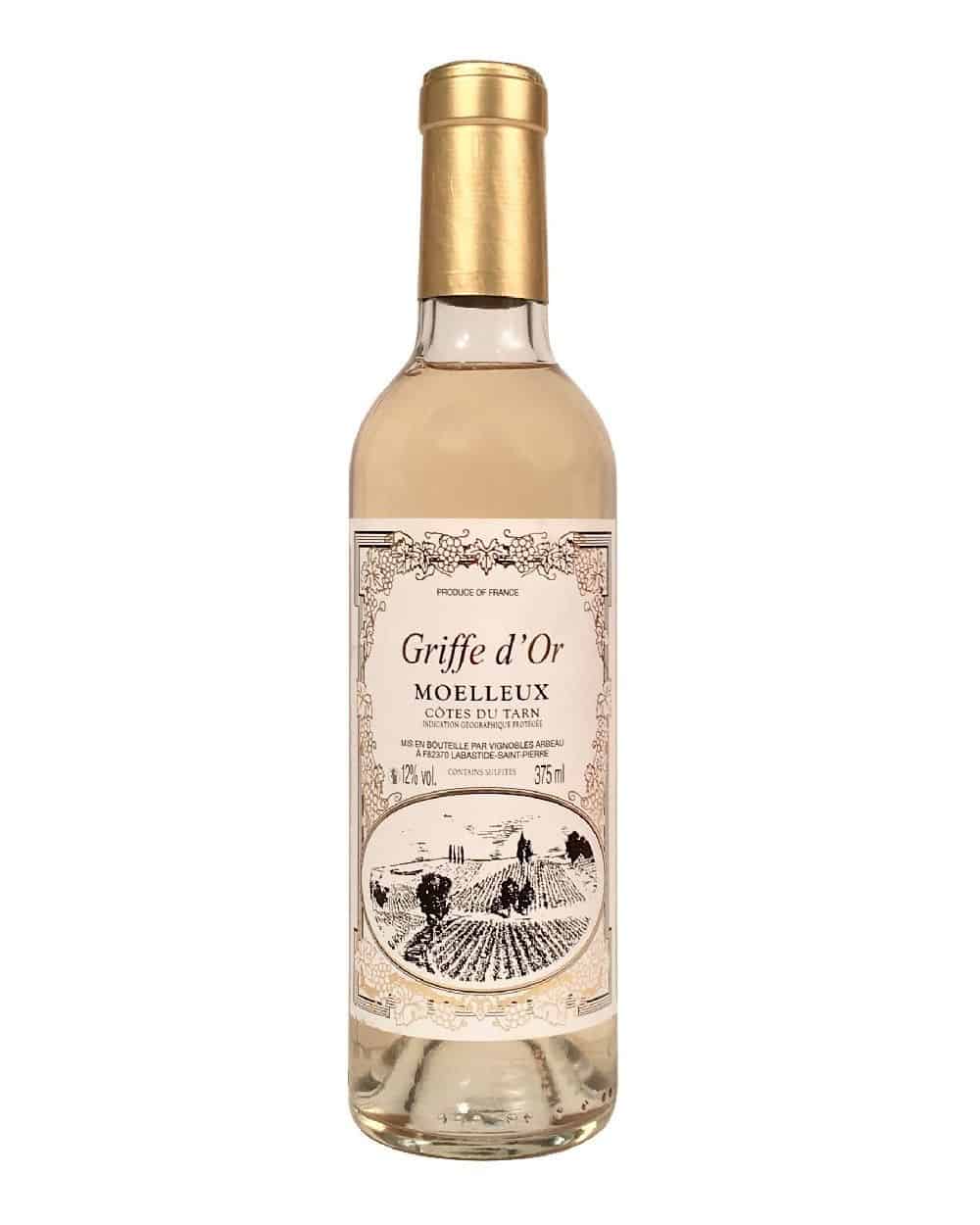 Côtes du Tarn blanc moelleux Griffe d'Or 37,5cl