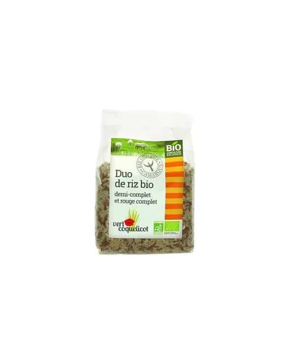 Duo de riz de Camargue Bio 500g