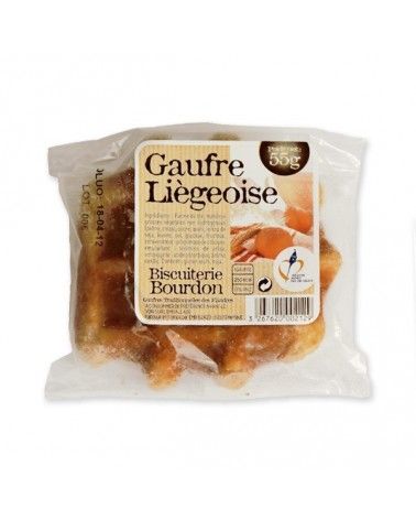 Gaufre Liégeoise aux perles de sucre