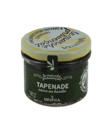 Tapenade noire au basilic 90g