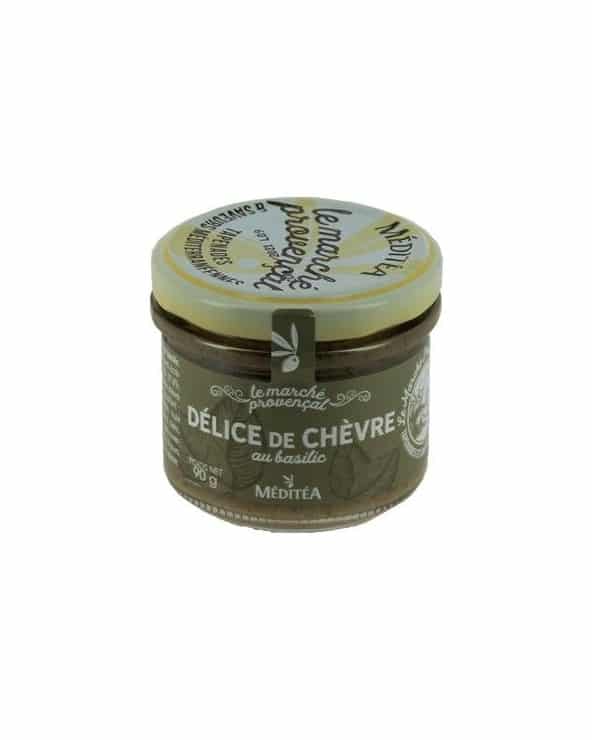 Délice de chèvre au basilic, 90g