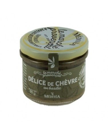 Délice de chèvre au basilic, 90g