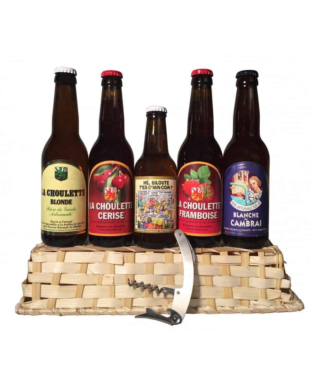 Coffret Mes petites mousses - Coffret bières artisanales du Nord - Halte  Gourmande