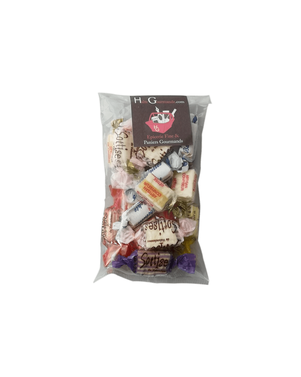 Assortiment Bonbons de Marque - 100 Confiseries pour Petits et Grands dans  un Sachet Unique de Qualité - 14 types de Friandises- Classic Bag