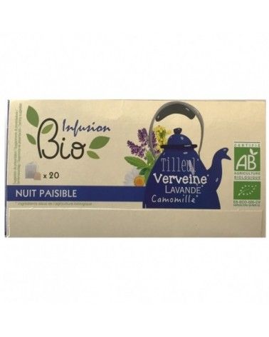 Infusion BIO nuit paisible 30g