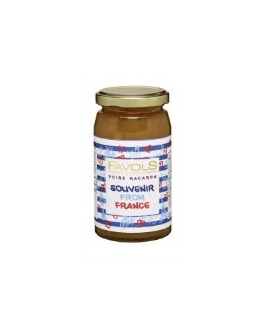 Confiture Souvenir from France Poire Macaron 260g