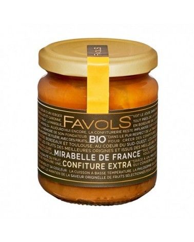 Confiture Mirabelle de France BIO 220g