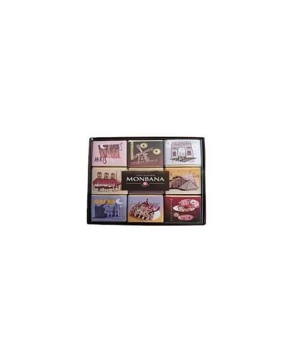 Coffret Collection de 18 Napolitains Paris 70g