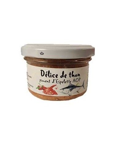 Délice de thon au piment d'espelette 90g