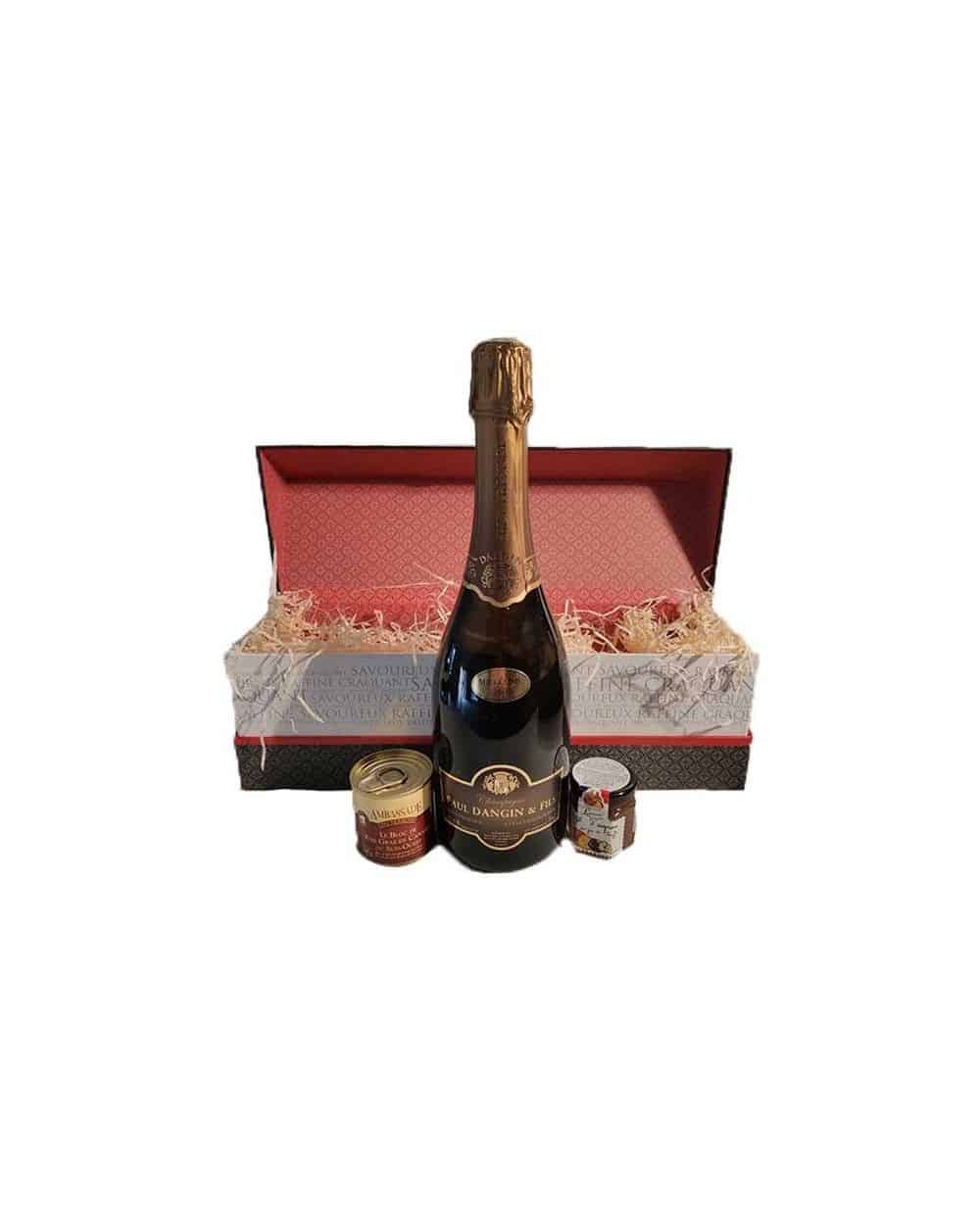 COFFRET - Champagne & foie gras truffé