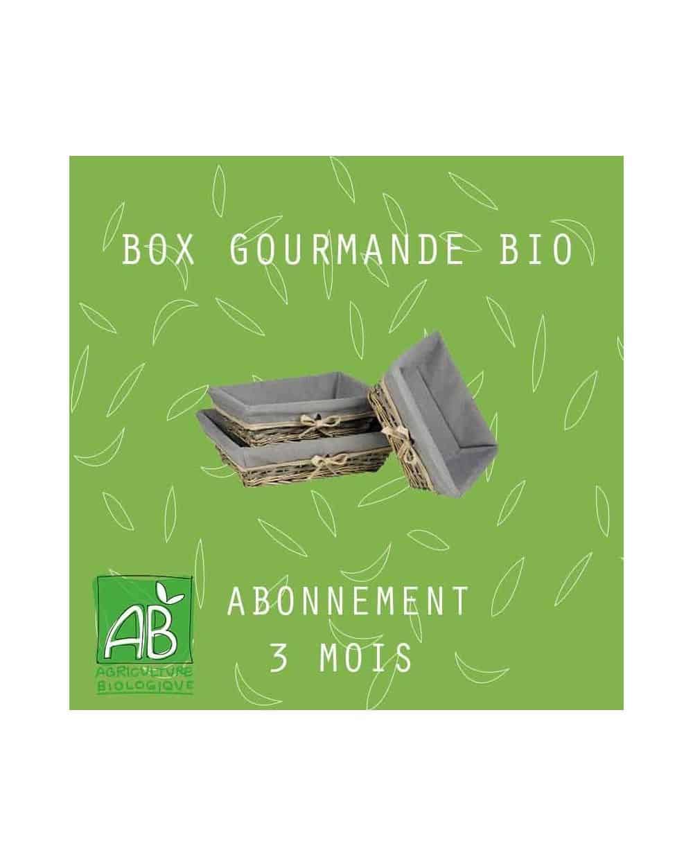 ABONNEMENT BOX GOURMANDE BIO