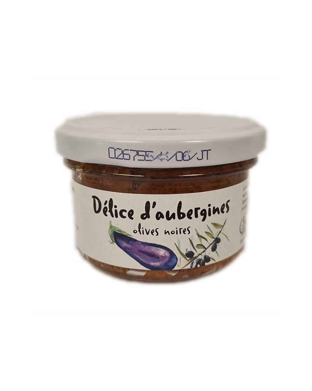 Crème d'aubergines et olives noires 90g