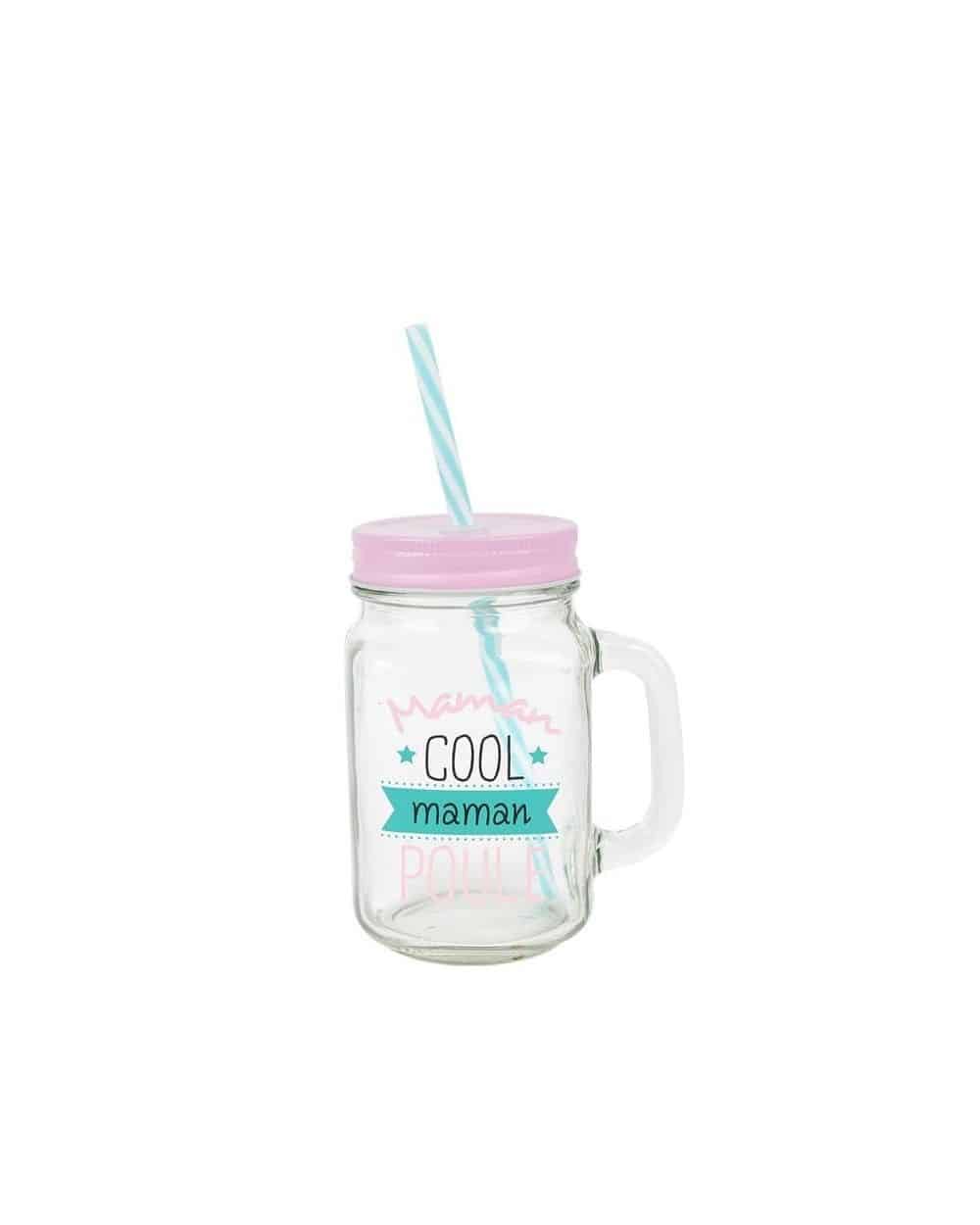 Mason jar Maman cool 45cl