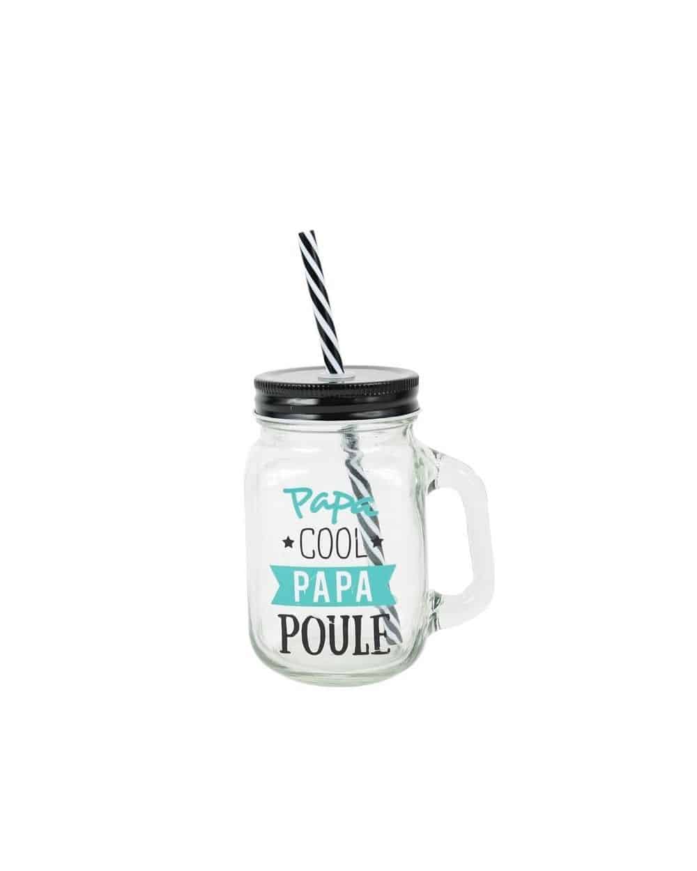 Mason jar Papa cool 45cl