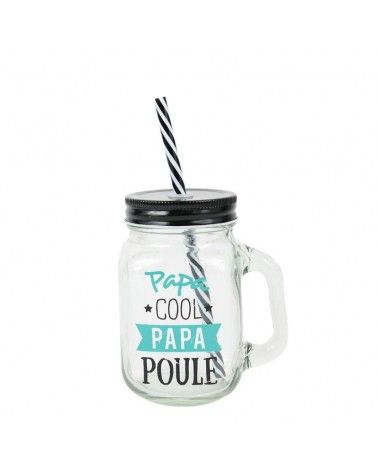 Mason jar Papa cool 45cl