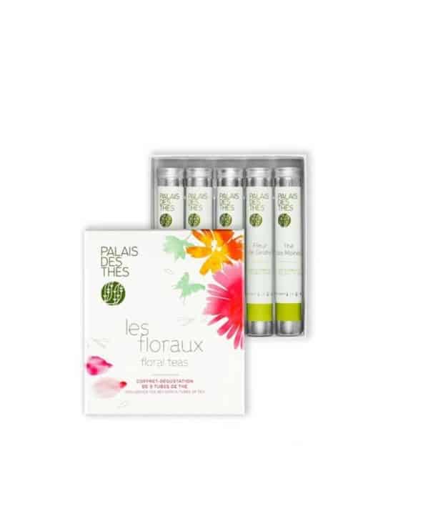 Coffret dégustation de 5 tubes de thé - Les Floraux