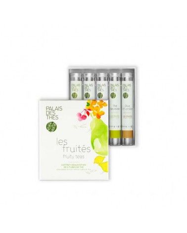 Coffret dégustation de 5 tubes de thé - Les Fruités