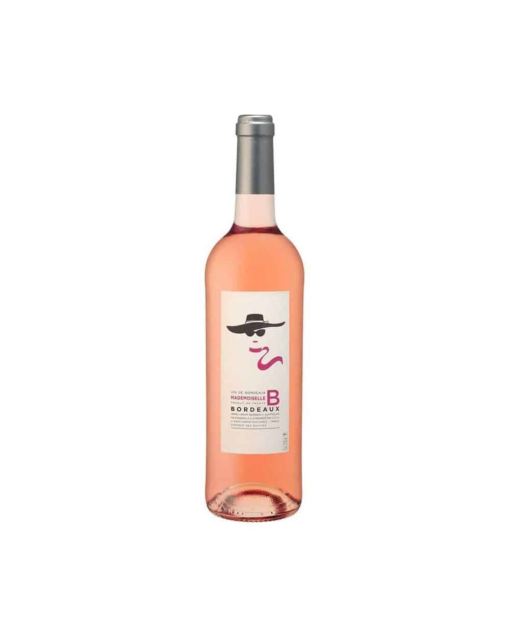 Vin Bordeaux Mademoiselle B Rosé 2015 AOC