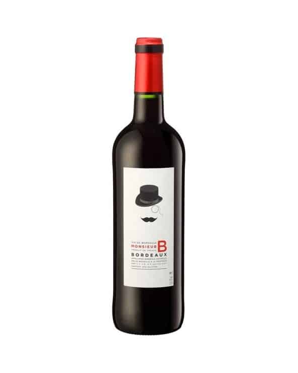 Vin Bordeaux Monsieur B Rouge A.B.C.* 75cl