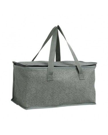 Sac isotherme gris avec 2 anses