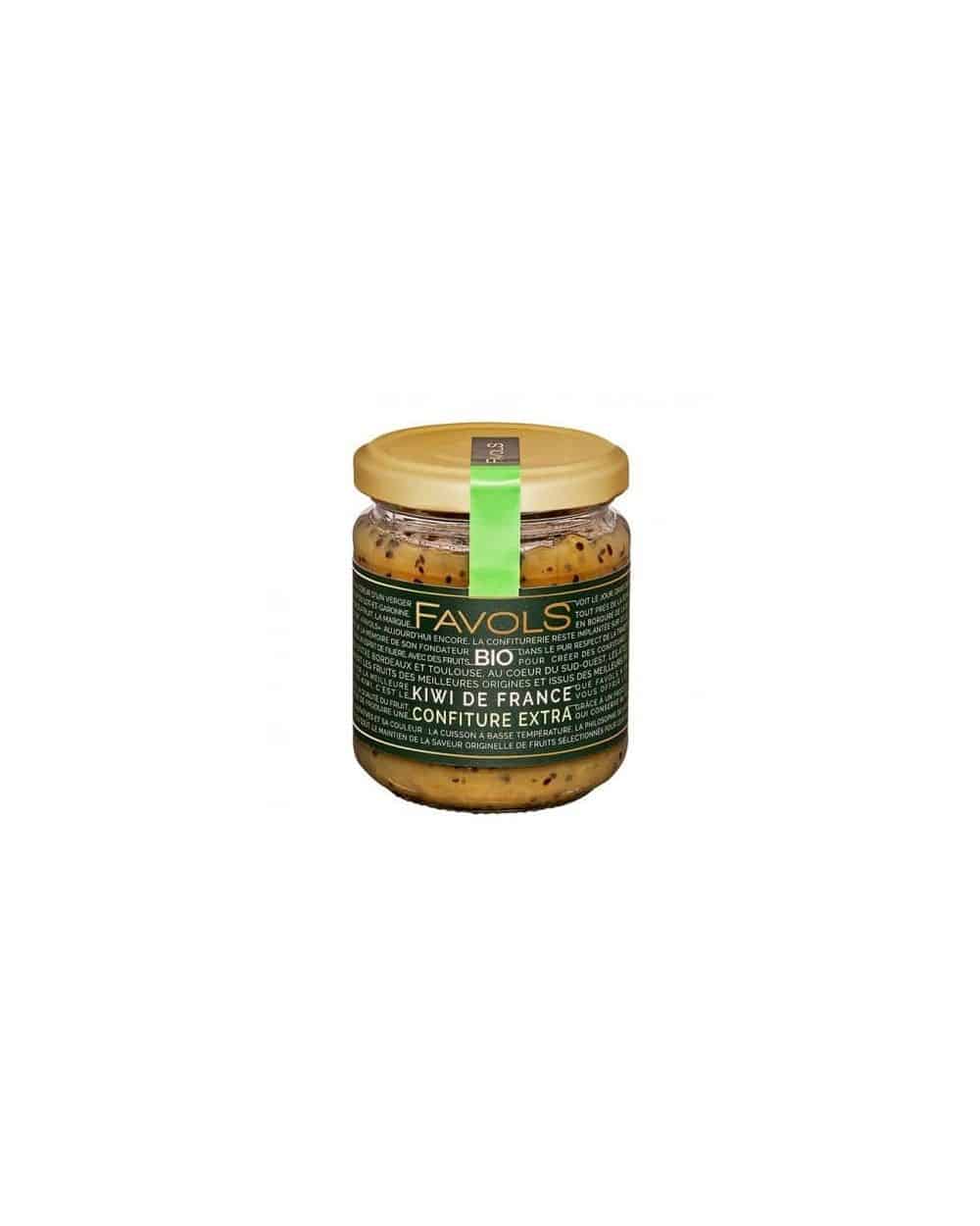 Confiture Kiwi de France Bio, 220g