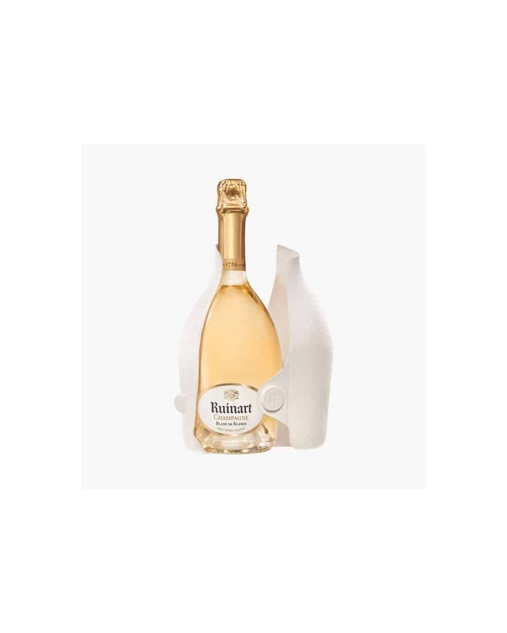 Coffret de blanc de blanc Ruinart 75cl