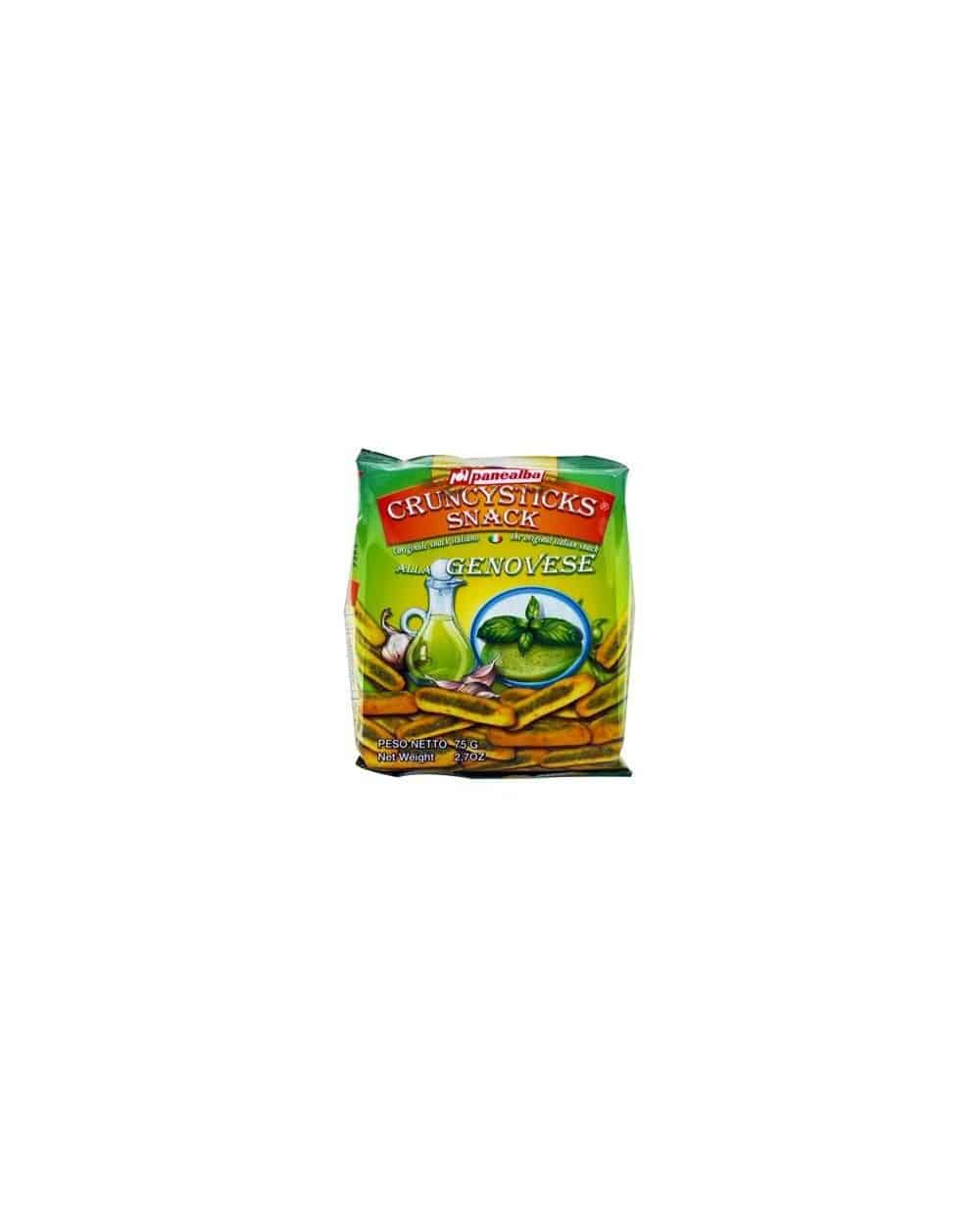 Grissini snack pesto genovese paquet 75g