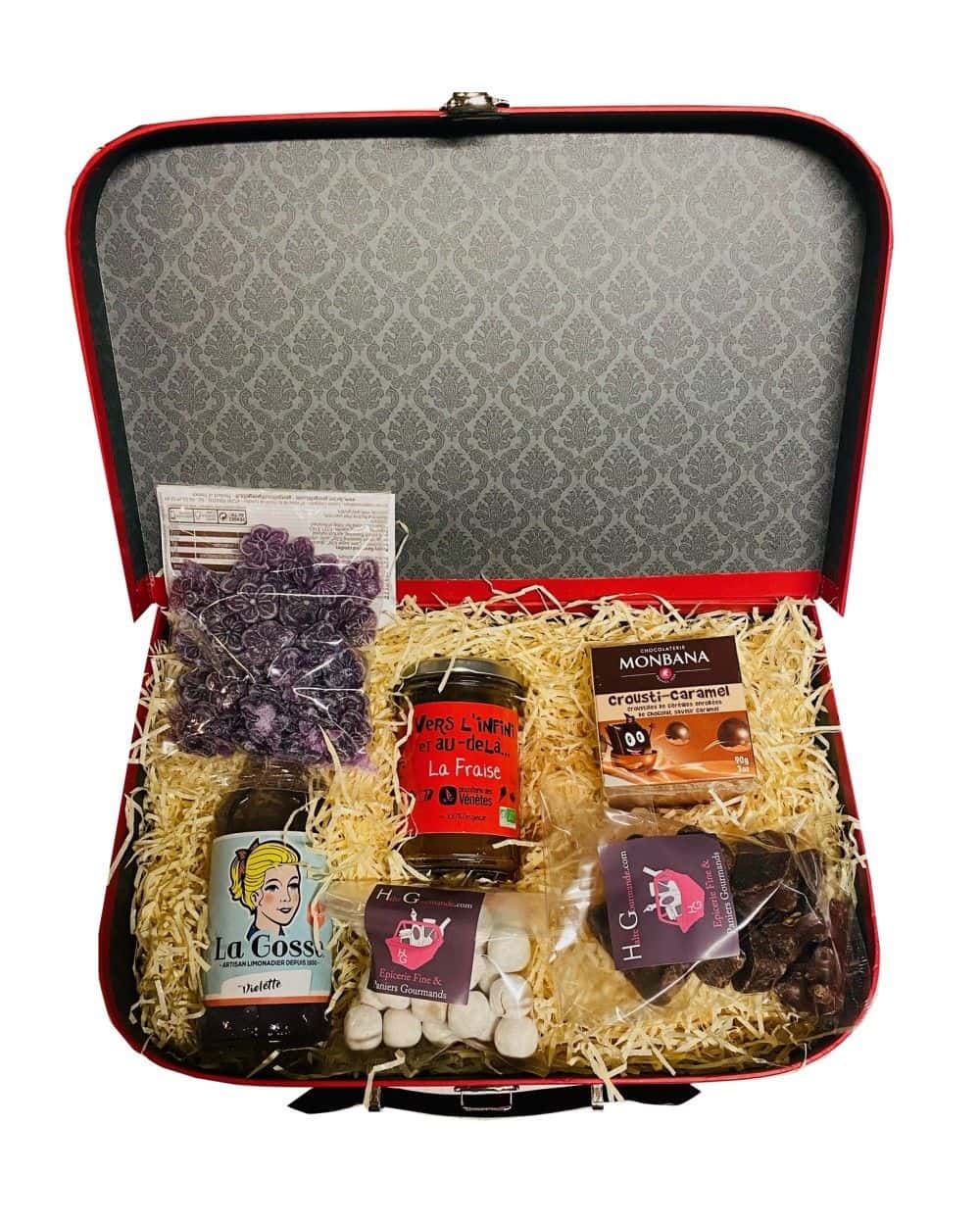 Coffret Cadeau Voyage Gourmand - Panier Gourmand - Haltegourmande