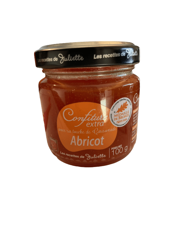 Confiture extra abricot à la Cassonade 100g
