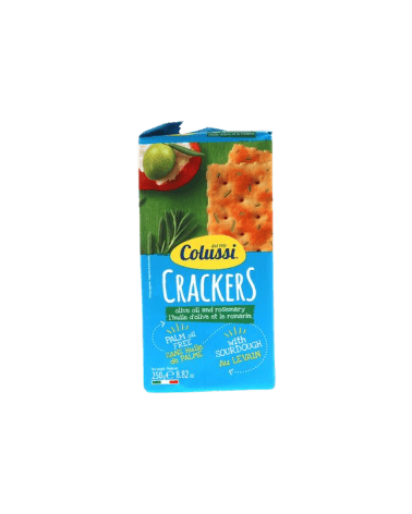 Crackers saveur Huile d'olive et Romarin 250g