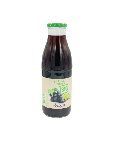 Pur Jus de Raisin BIO bouteille 75cl