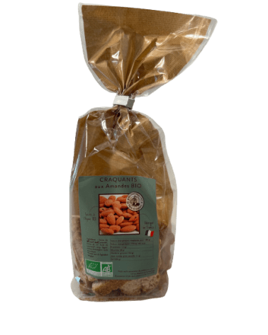 CRAQUANTS AUX AMANDES BIO 100g