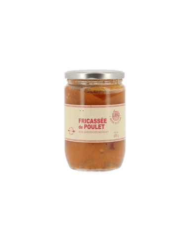 Fricassée de Poulet aux Ecrevisses 600 G