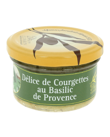 Délice de courgettes au Basilic de Provence 90g