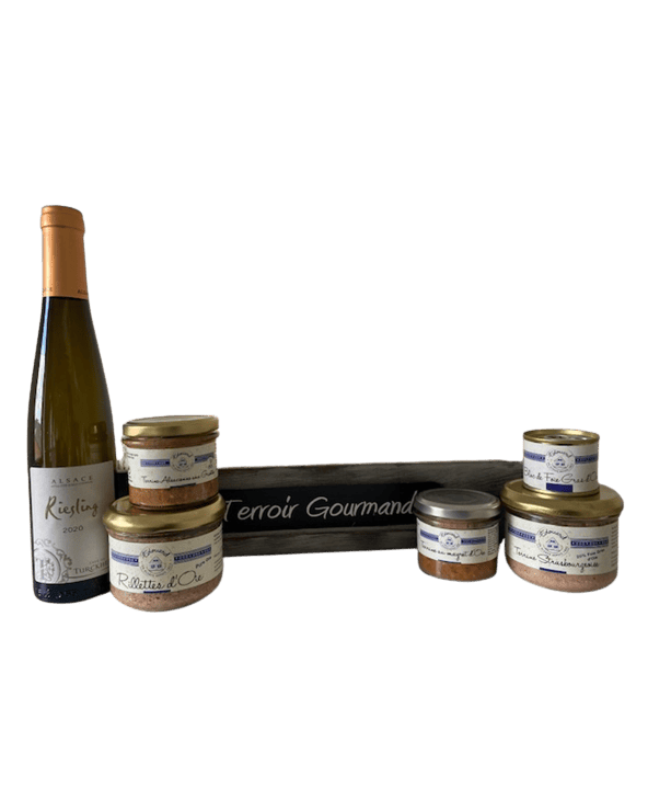 Panier garni Alsace Panier gourmand Colmar, Strasbourg & villages d'Alsace