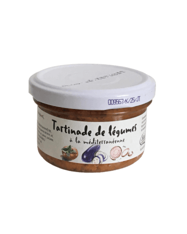 Tartinade de légumes à la méditerranéenne 90g