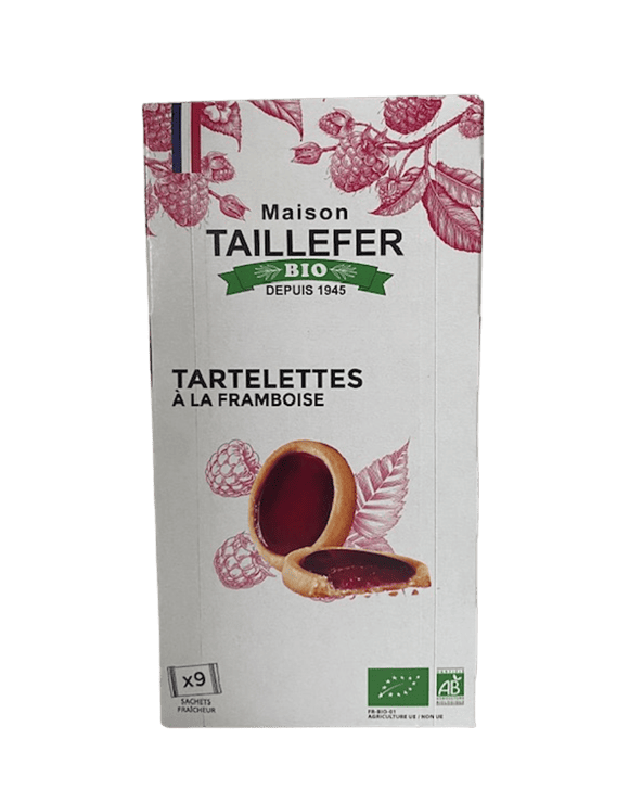 Tartelettes Framboise Bio 125G