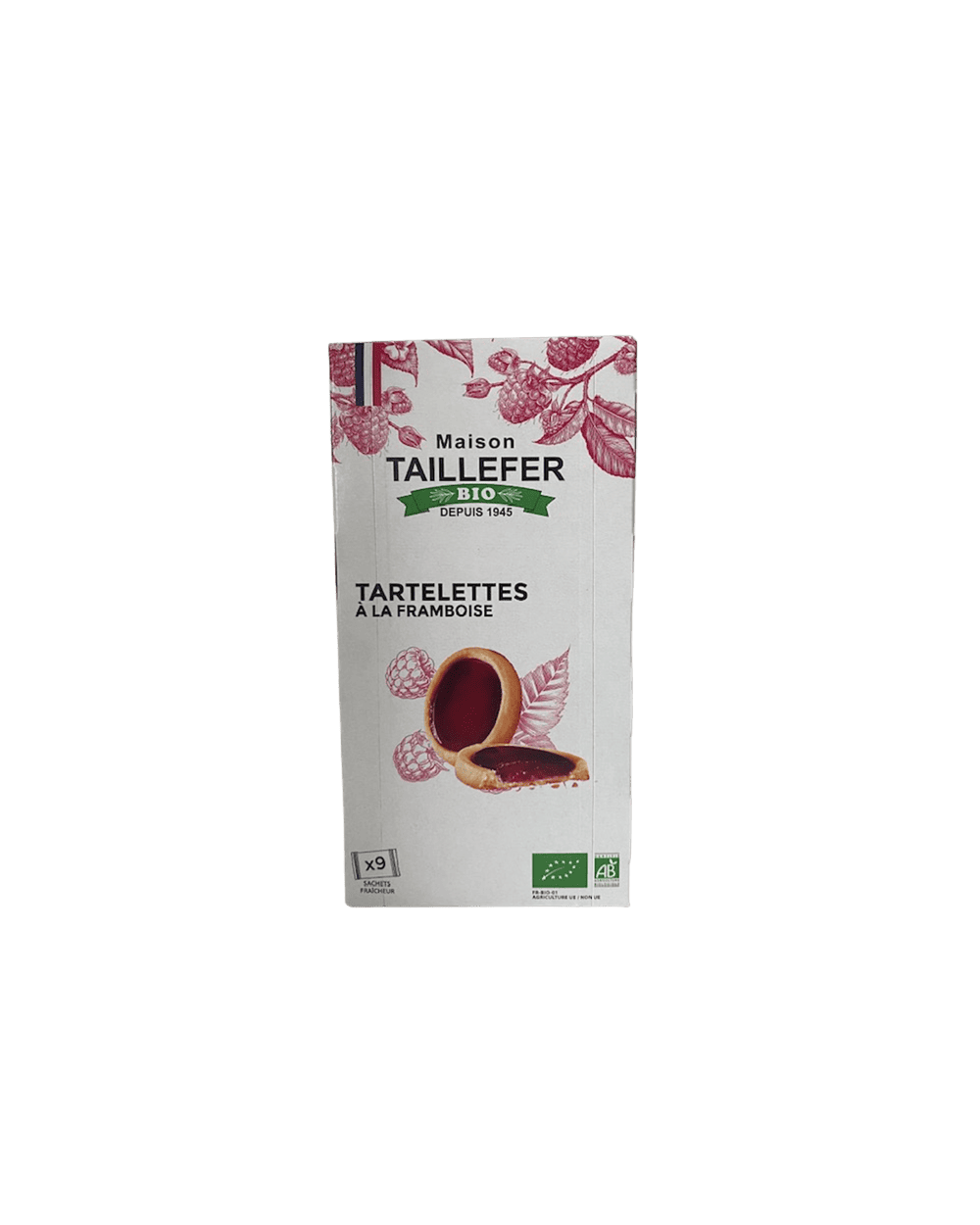 Tartelettes Framboise Bio 125G